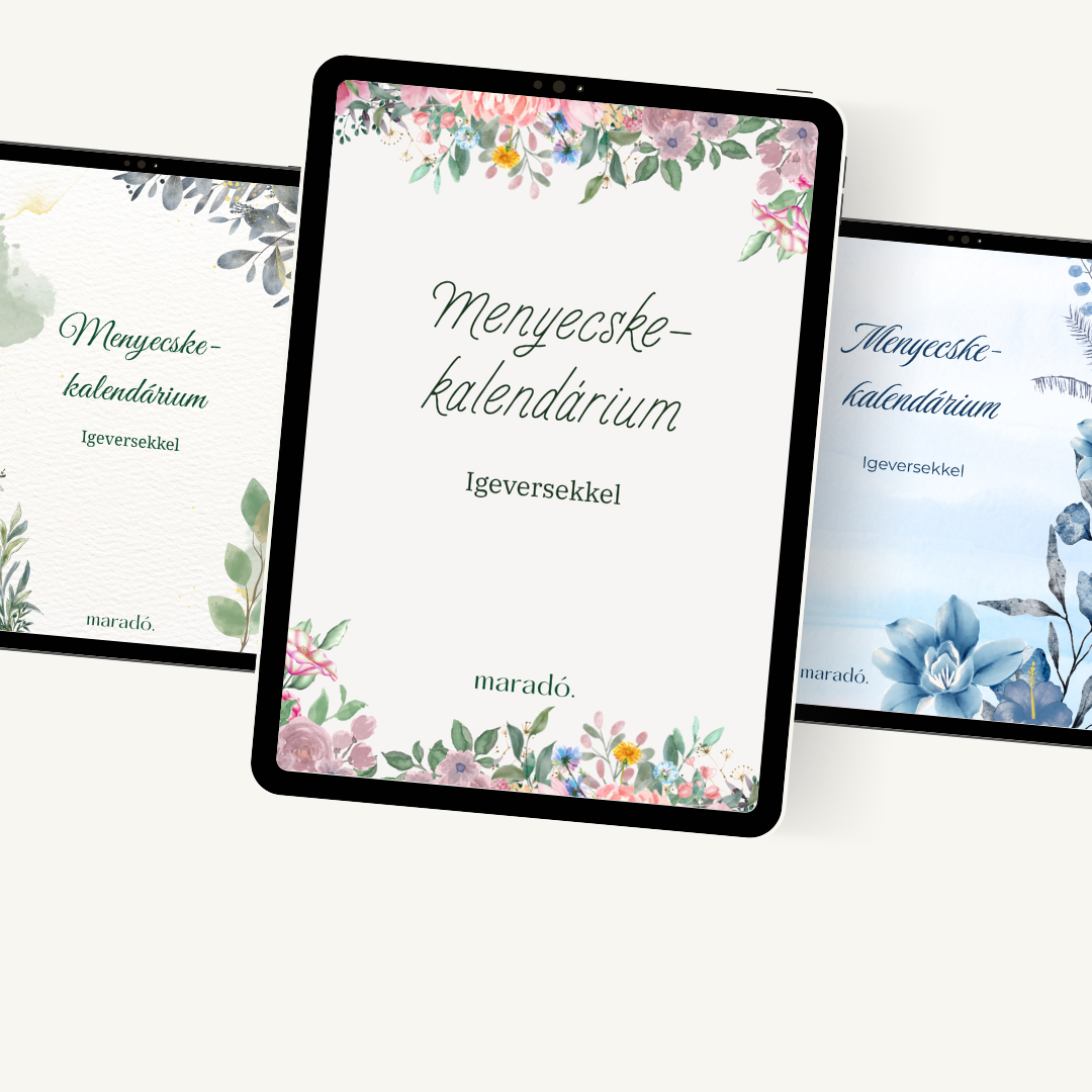 Menyecske-kalendárium Igeversekkel - Digitális verzió
