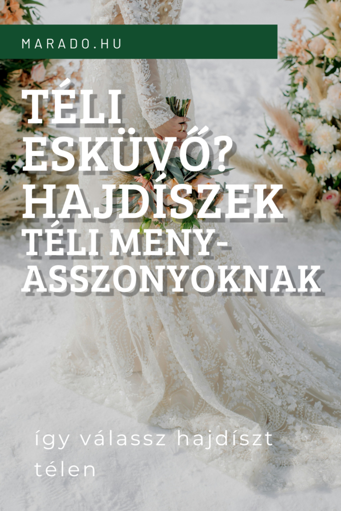 hajdíszek menyasszonyoknak, így válassz télen hajdíszt
