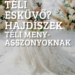 hajdíszek menyasszonyoknak, így válassz télen hajdíszt